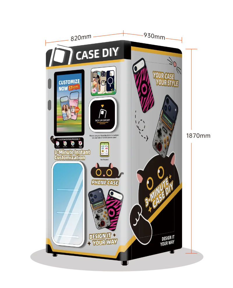 Official GOBEAR K77 phone-case vending machine product reference
